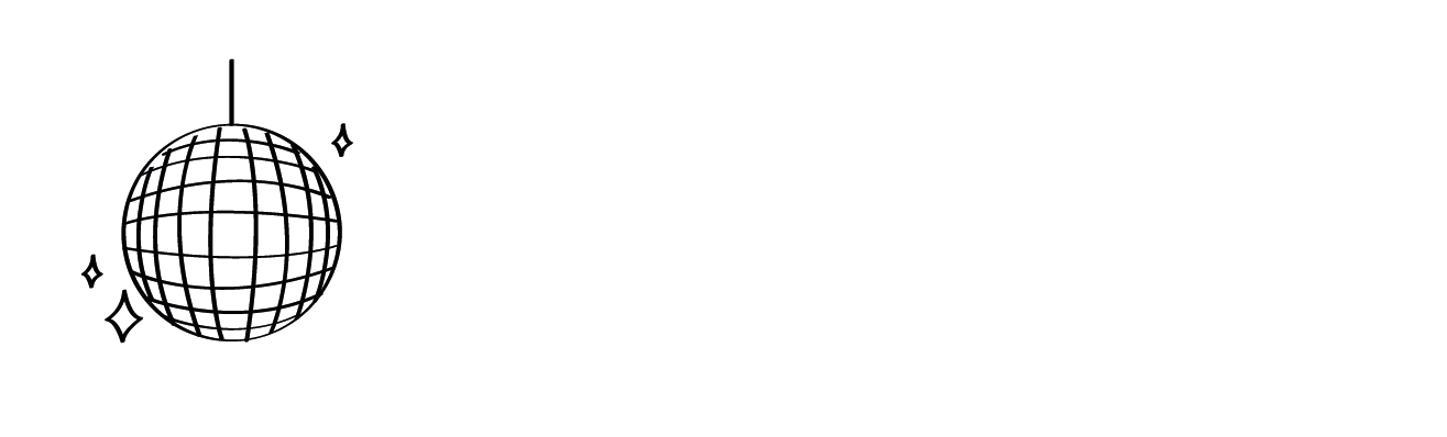 Music Nau Now Logo mit Discokugel – Premium Eventband und DJ-Live-Konzept aus NRW für Firmenfeiern, Galas und Corporate Events.